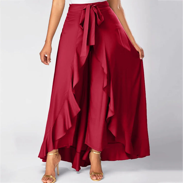 Savannah Ruffle Skirt Trousers
