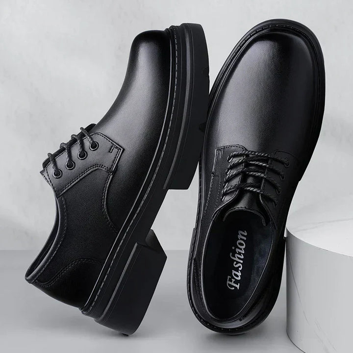 MASON™ | Luxury Leather Platform Shoes - Eliza©