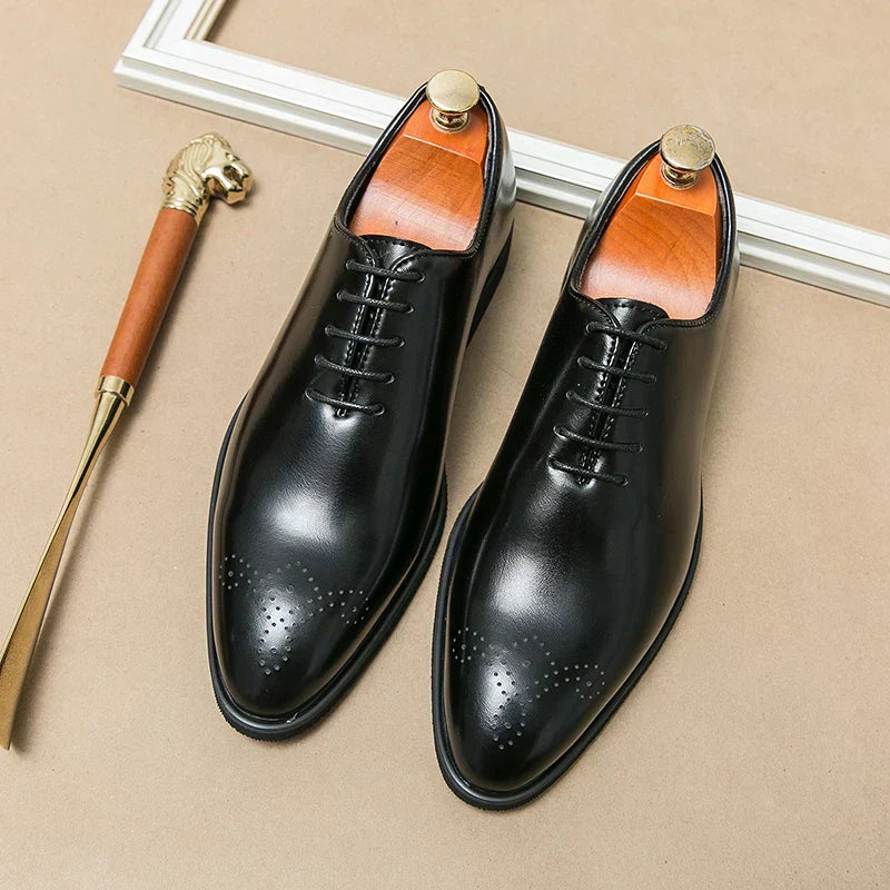 ELIAS™ | Classic Men's Leather Shoes by Eliza©