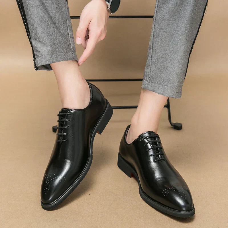 ELIAS™ | Classic Men's Leather Shoes by Eliza©
