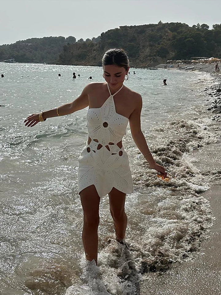 Aislin | Elegant Knitted Summer Dress