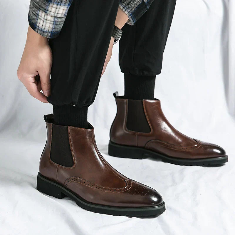 Eliza© Adriel | Leather Chelsea Boots