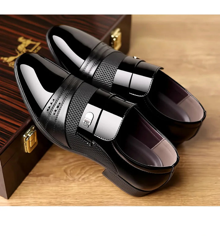 MILO™ | Men's Leather Sneakers with Thick Sole - Eliza©