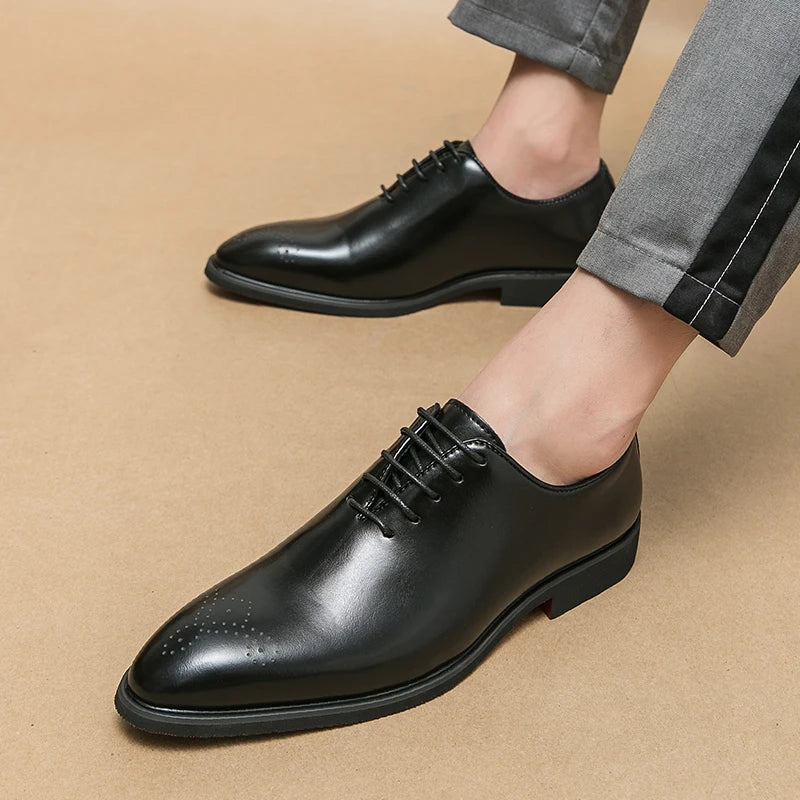 ELIAS™ | Classic Men's Leather Shoes by Eliza©