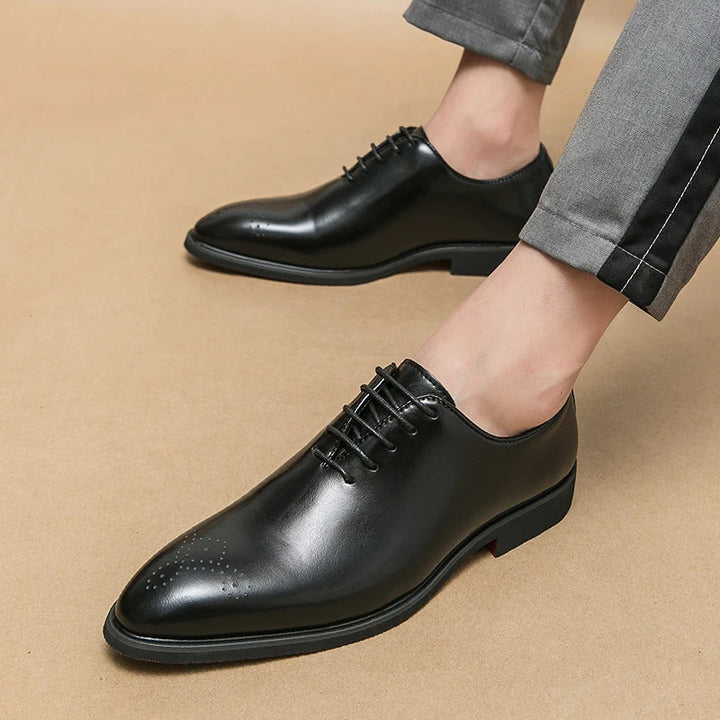 ELIAS™ | Classic Men's Leather Shoes by Eliza©
