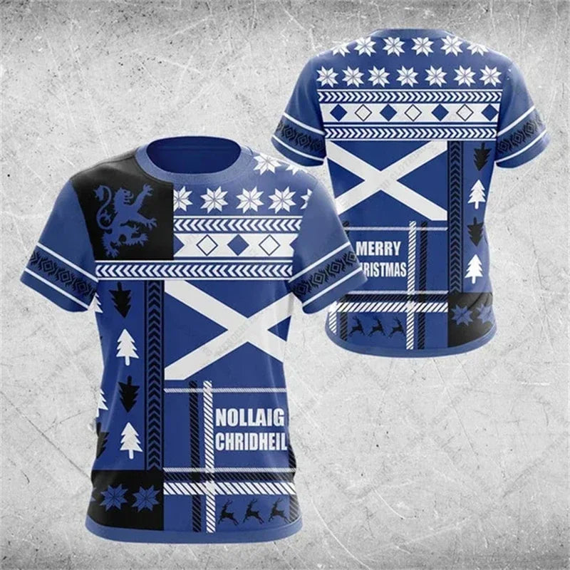 Scotland Rugby Style Fan Jersey
