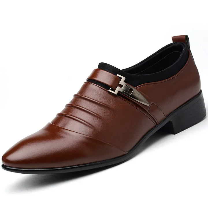 JULIAN™ | Luxury Men's Oxford Shoes Made of Cotton and Leather - Eliza©