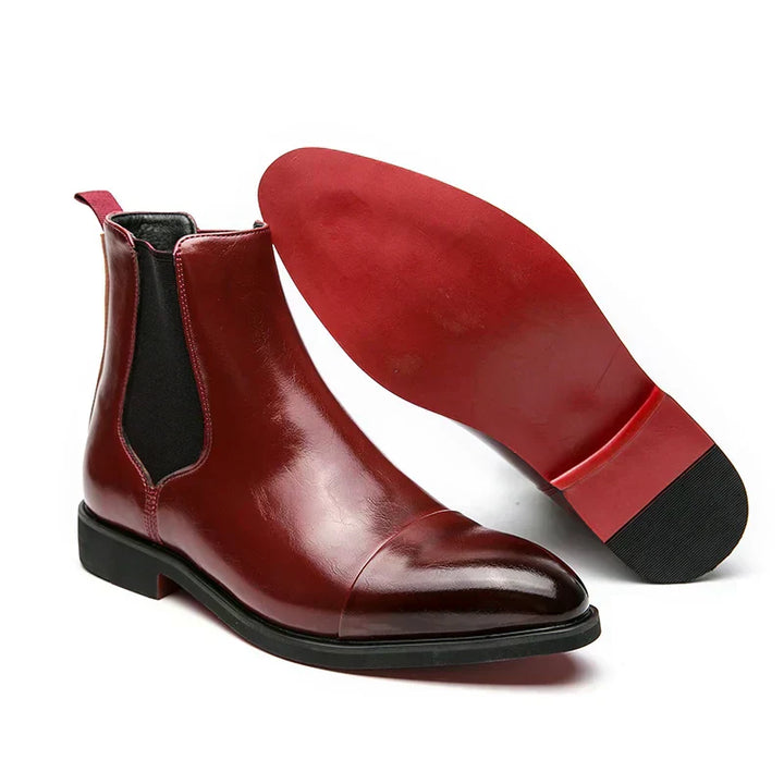 Eliza© Damien | Leather Chelsea Boots