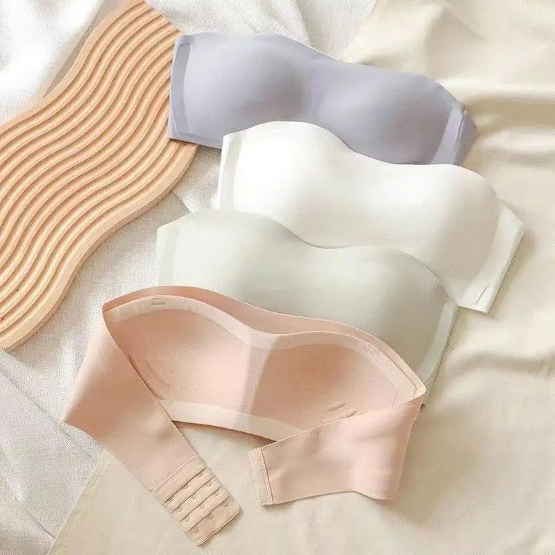 Women's Seamless Strapless Push-Up Bra