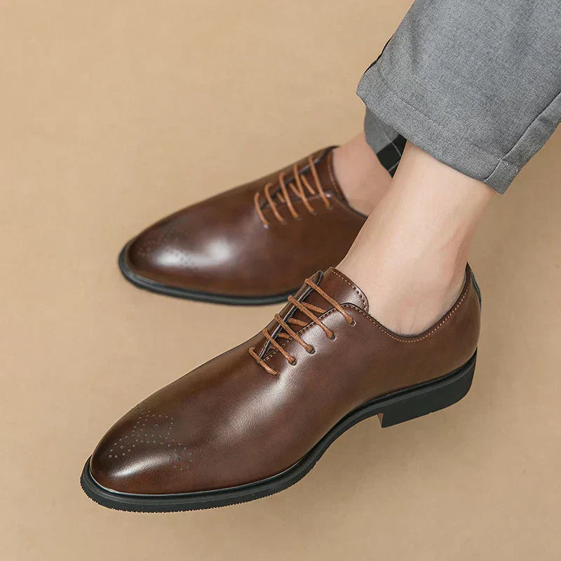 ELIAS™ | Classic Men's Leather Shoes by Eliza©
