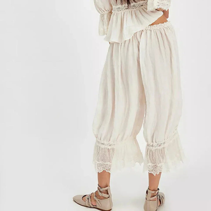 Juliette Lace Trim Pants