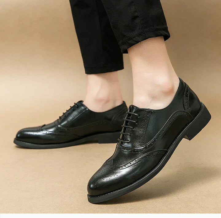 MARIO™ | Classic Italian Oxford Shoes with Monk Strap - Eliza©