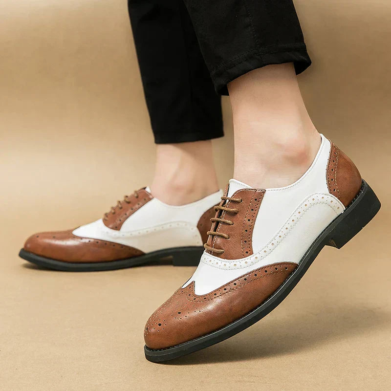 MARIO™ | Classic Italian Oxford Shoes with Monk Strap - Eliza©