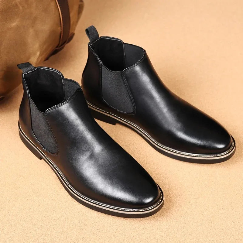 Eliza© | Classic Leather Ankle Boots JONAS™