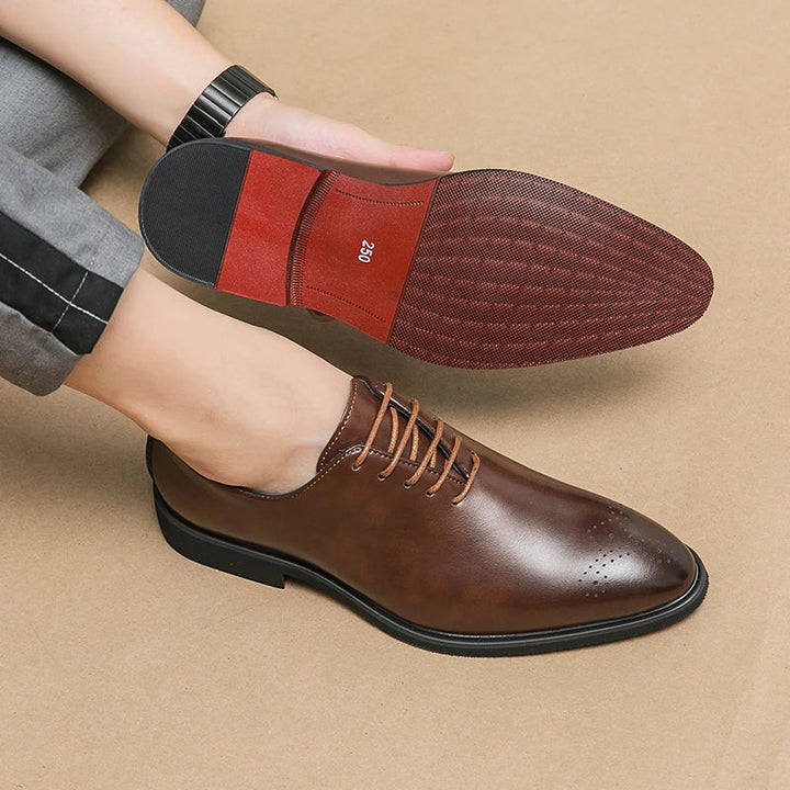 ELIAS™ | Classic Men's Leather Shoes by Eliza©