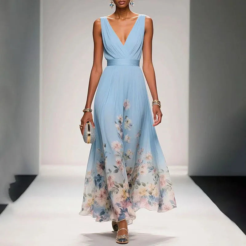 Arabella | Ethereal Floral Maxi Dress