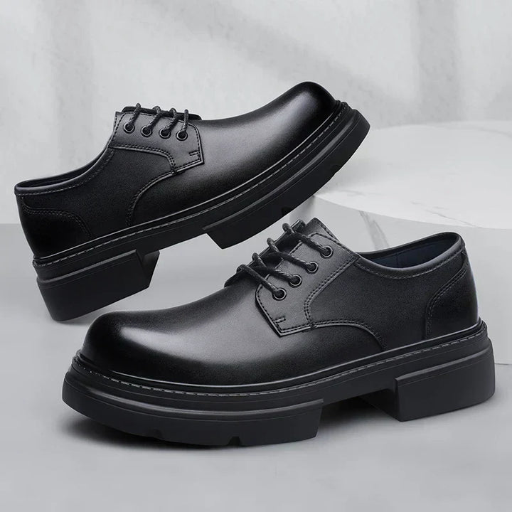 MASON™ | Luxury Leather Platform Shoes - Eliza©