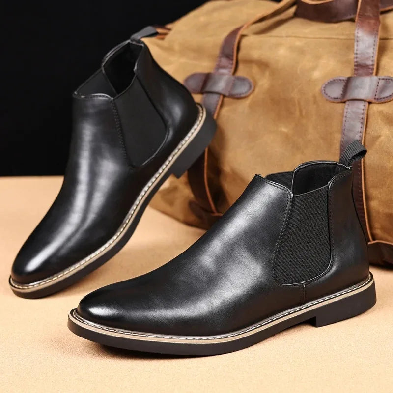 Eliza© | Classic Leather Ankle Boots JONAS™