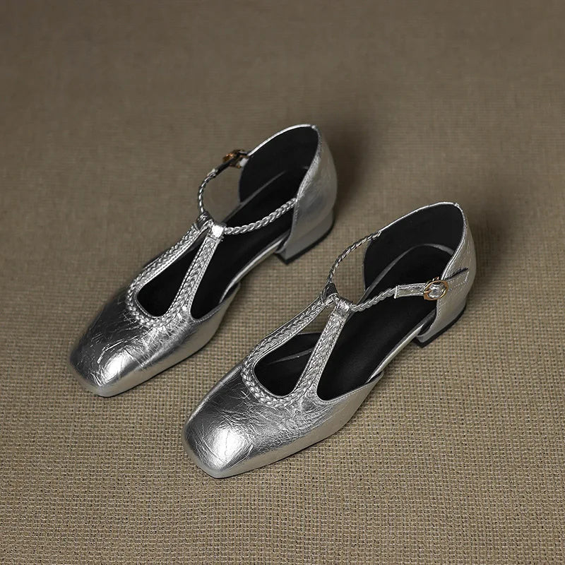 Isolde | Vintage Leather Loafers