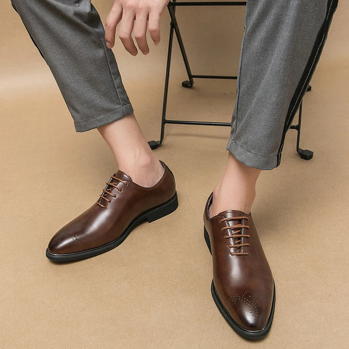 ELIAS™ | Classic Men's Leather Shoes by Eliza©