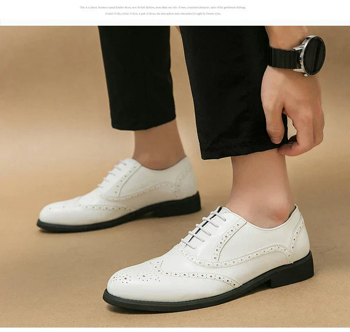 MARIO™ | Classic Italian Oxford Shoes with Monk Strap - Eliza©