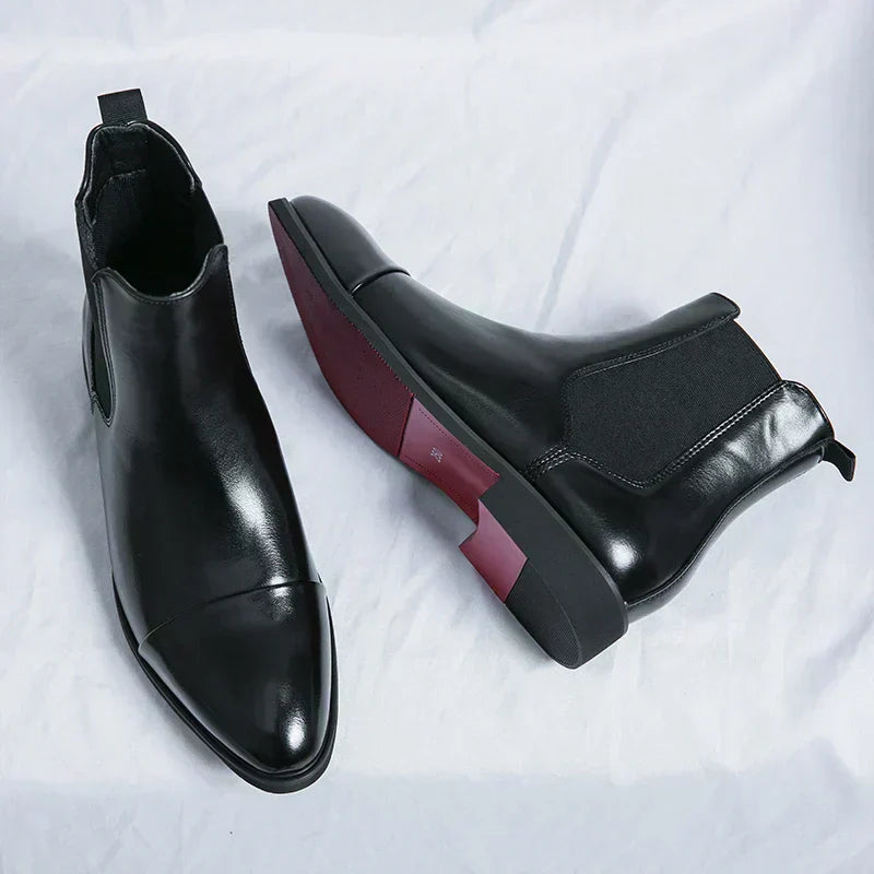 Eliza© Damien | Leather Chelsea Boots