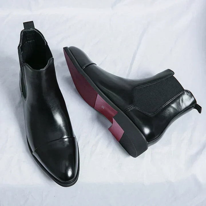 Eliza© Damien | Leather Chelsea Boots