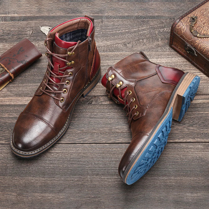 VIGGO™ | Modern, Durable Leather Men's Shoes by Eliza©