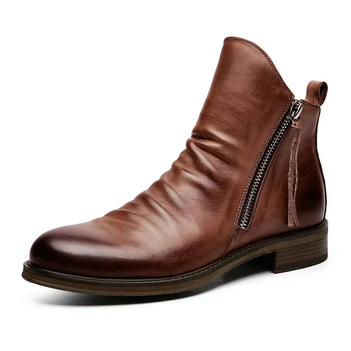 Eliza©| Leather Chelsea Boots