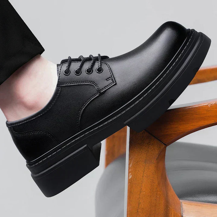 MASON™ | Luxury Leather Platform Shoes - Eliza©