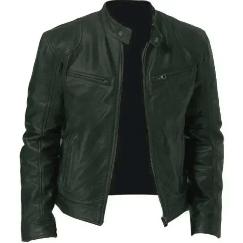 Grzegorz™ | Men's Business Jacket Made of PU Leather