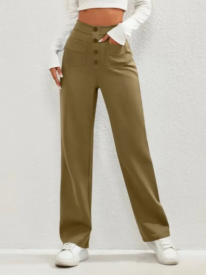 Extra Stretch High-Waist Comfort Trousers