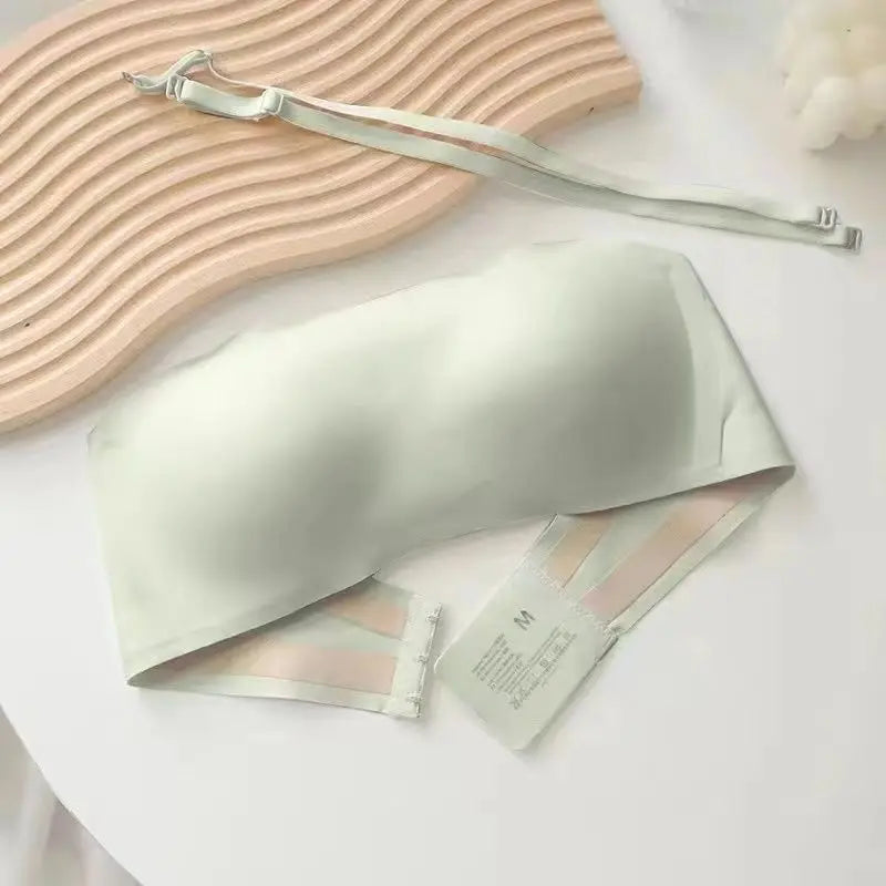Women's Seamless Strapless Push-Up Bra