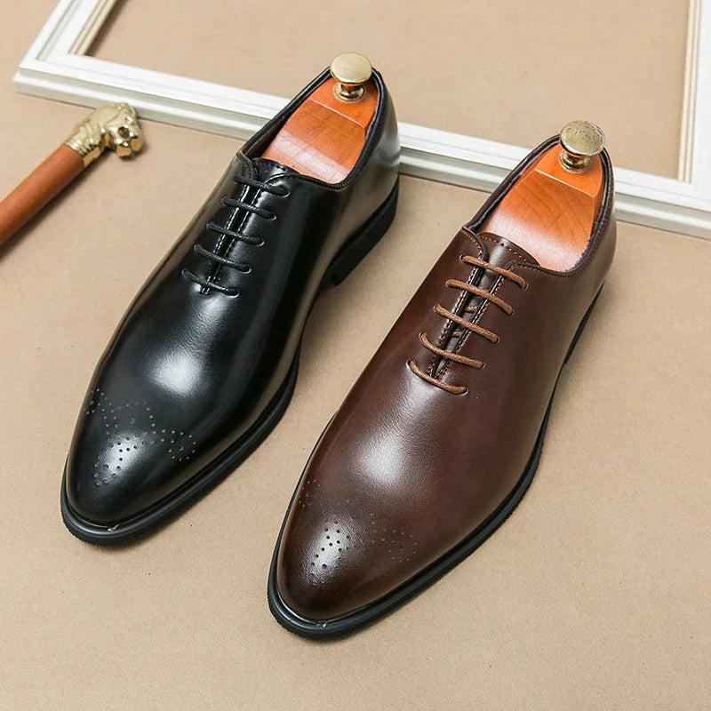 ELIAS™ | Classic Men's Leather Shoes by Eliza©