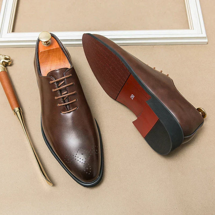 ELIAS™ | Classic Men's Leather Shoes by Eliza©