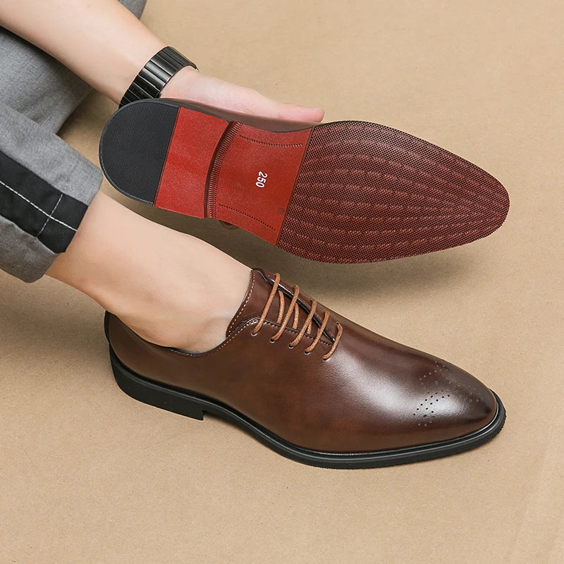 ELIAS™ | Classic Men's Leather Shoes by Eliza©