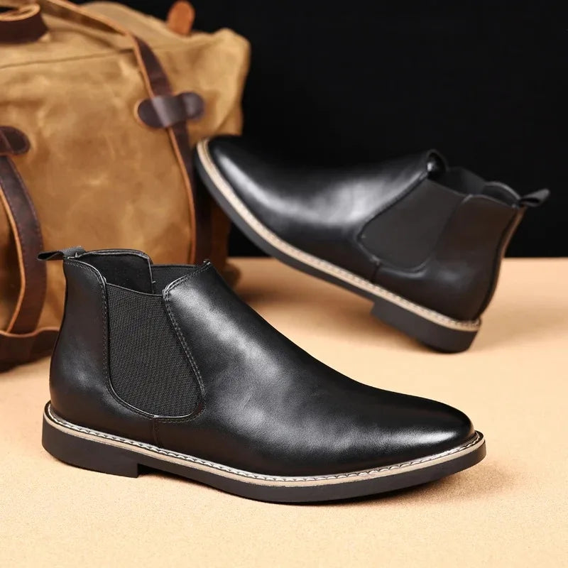 Eliza© | Classic Leather Ankle Boots JONAS™