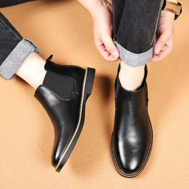 Eliza© | Classic Leather Ankle Boots JONAS™