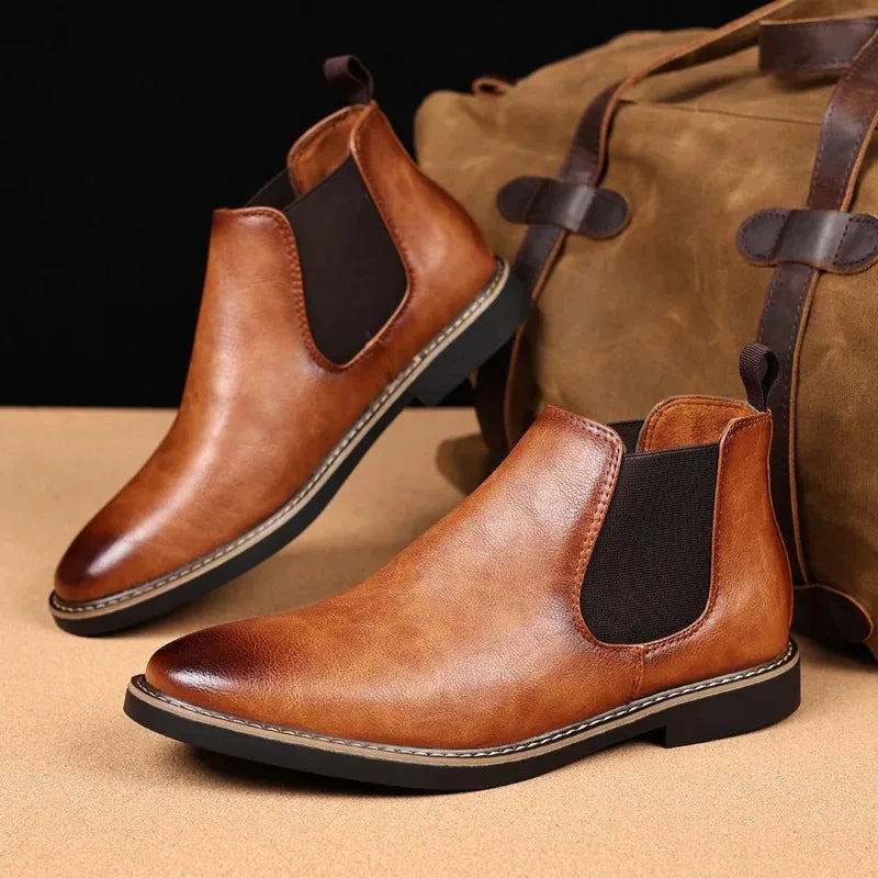 Eliza© | Classic Leather Ankle Boots JONAS™