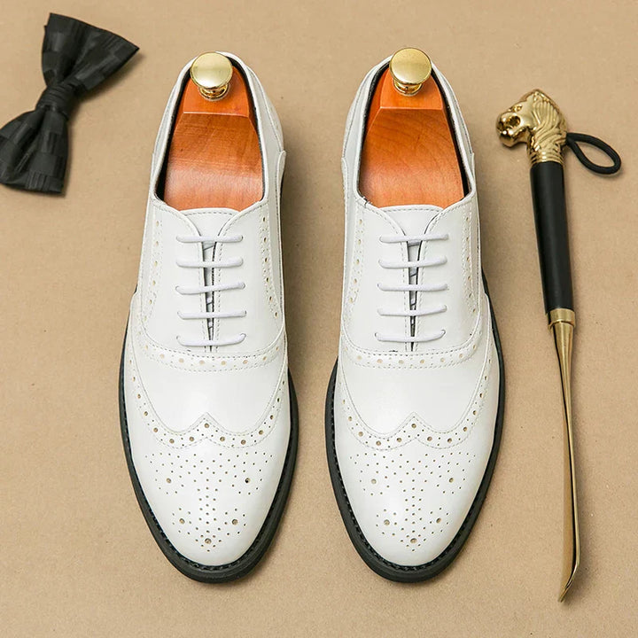 MARIO™ | Classic Italian Oxford Shoes with Monk Strap - Eliza©