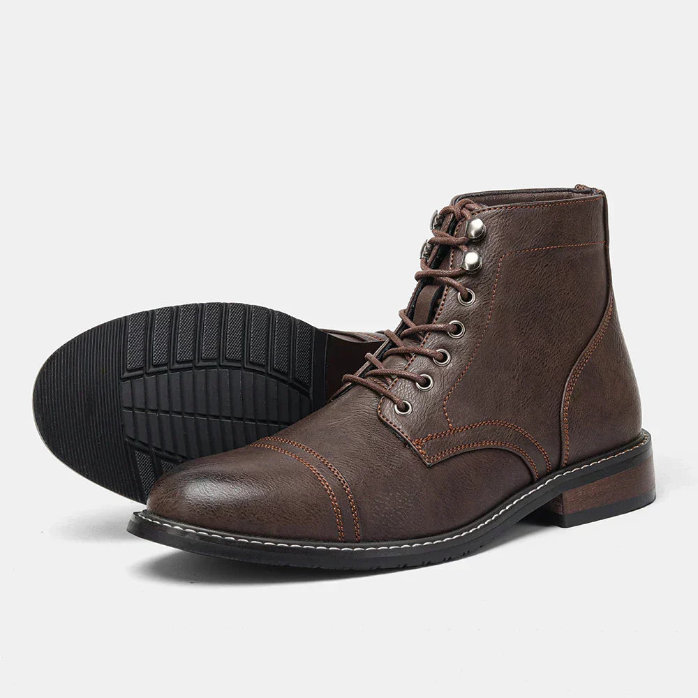 Eliza Keith | Vintage Derby Shoes with Toe Cap