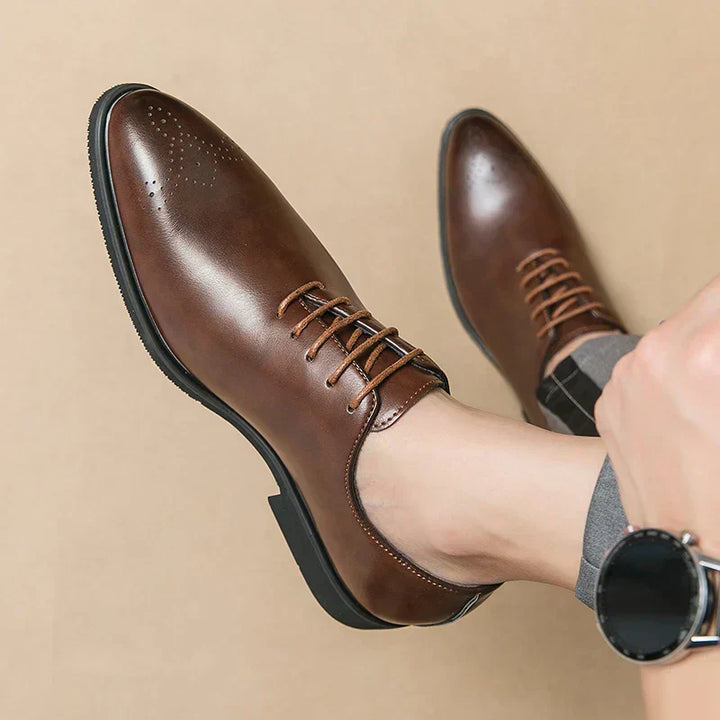 ELIAS™ | Classic Men's Leather Shoes by Eliza©