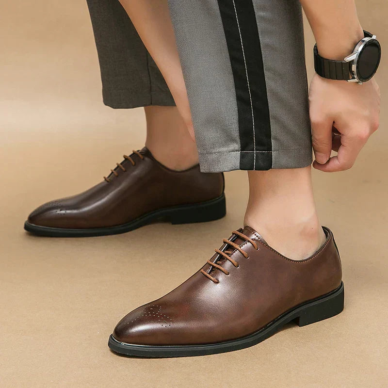 ELIAS™ | Classic Men's Leather Shoes by Eliza©