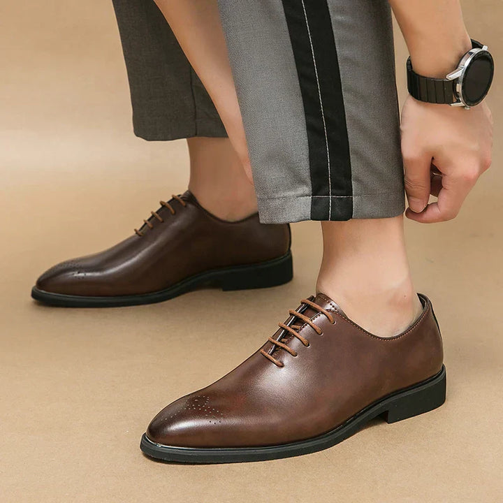 ELIAS™ | Classic Men's Leather Shoes by Eliza©