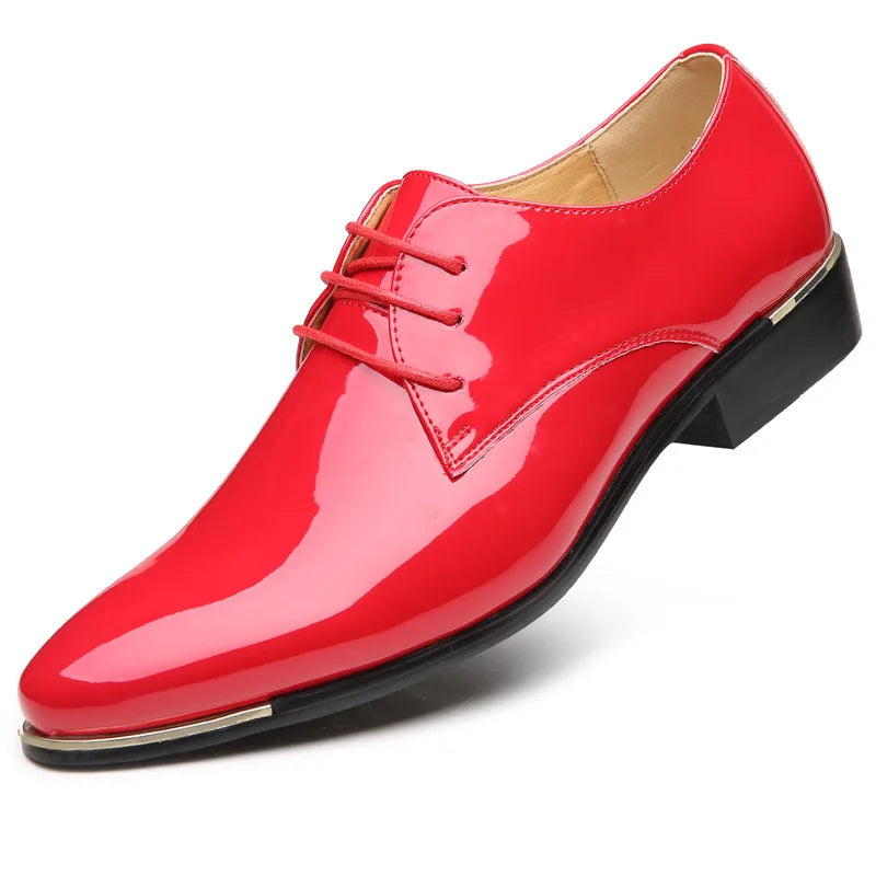 HENRY™ | Men’s Patent Leather Slippers in British Style - Eliza©