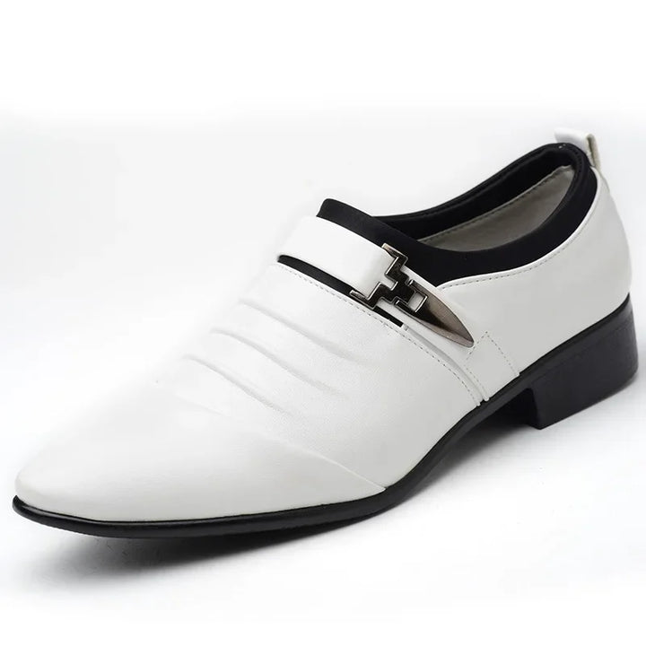 JULIAN™ | Luxury Men's Oxford Shoes Made of Cotton and Leather - Eliza©