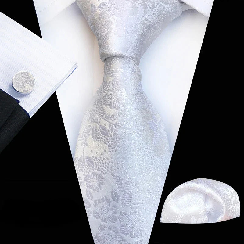 Floral Elegance – 3-Piece Tie Set
