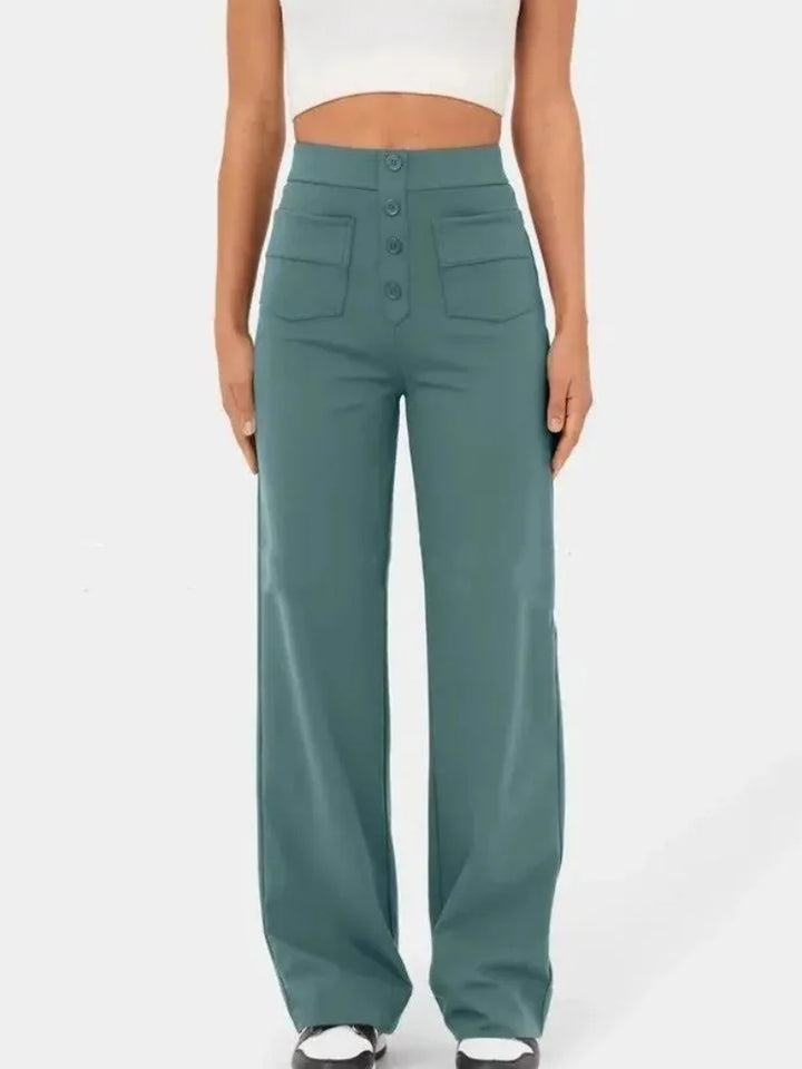 Extra Stretch High-Waist Comfort Trousers