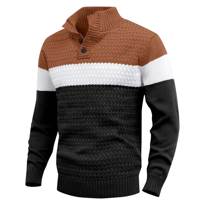 NORTHCREST COLOUR-BLOCK KNIT