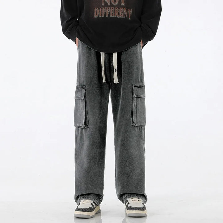 Kaydrax Loose Cargo Jeans